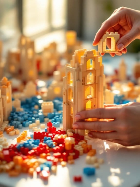 mini building block sets