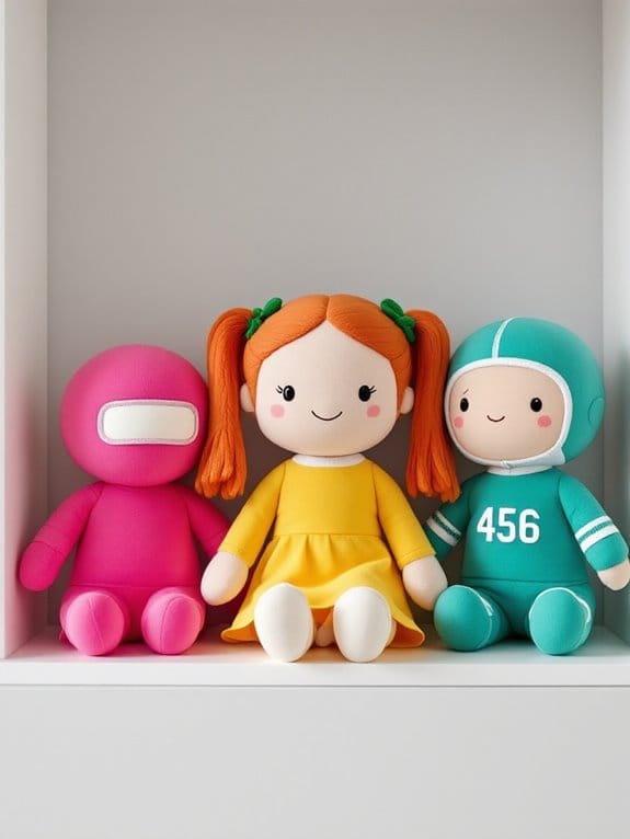 popular squid game plushies