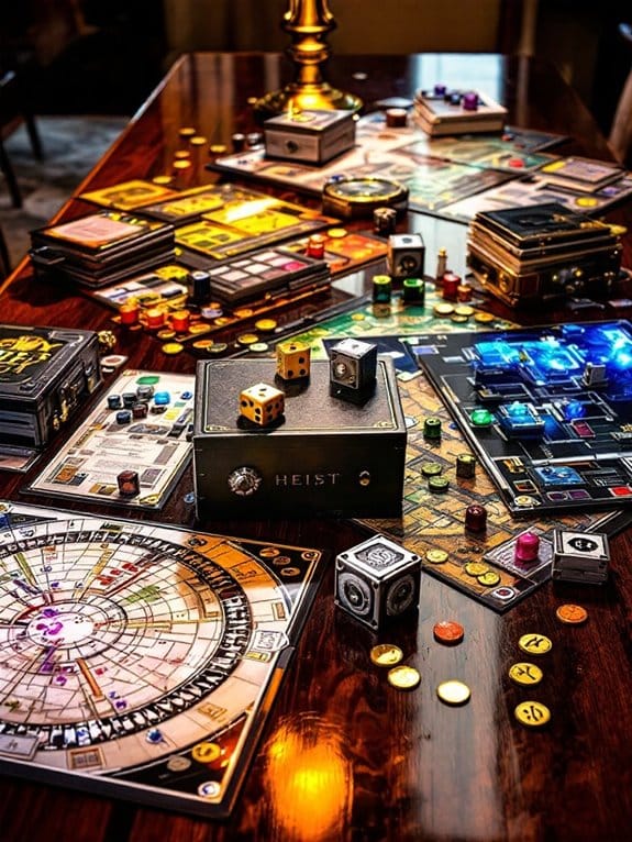 top heist themed board games