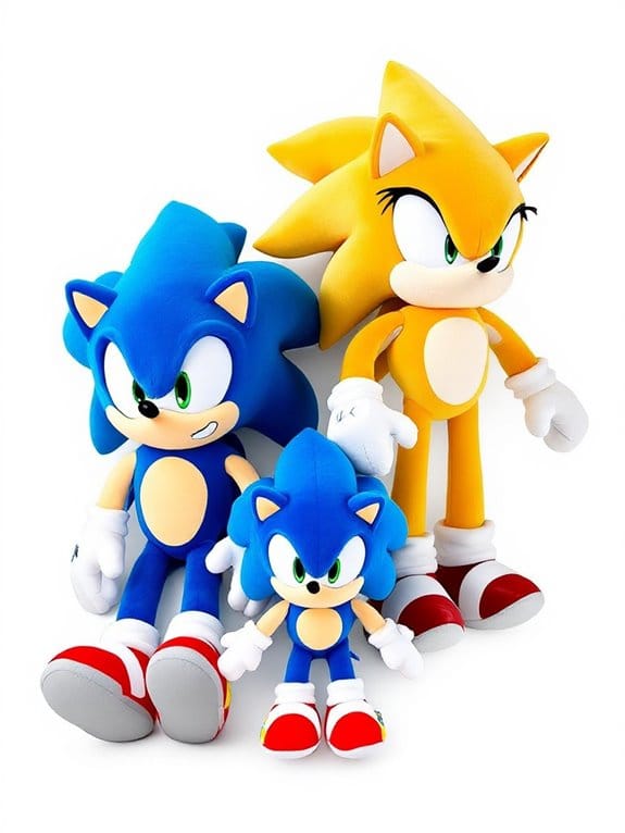 top jumbo sonic plushes